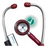 Checkateck Estetoscopio Cardiologico Negro