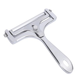 Adjustable Stainless Steel Handheld Cheese Cutter, Wire Cheese Slicing Tool, Butter Cheese Shaver and Cheese Curler