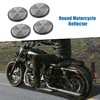 A ABSOPRO M6x1.0 Universal Screw Mount Reflective Warning Reflector for