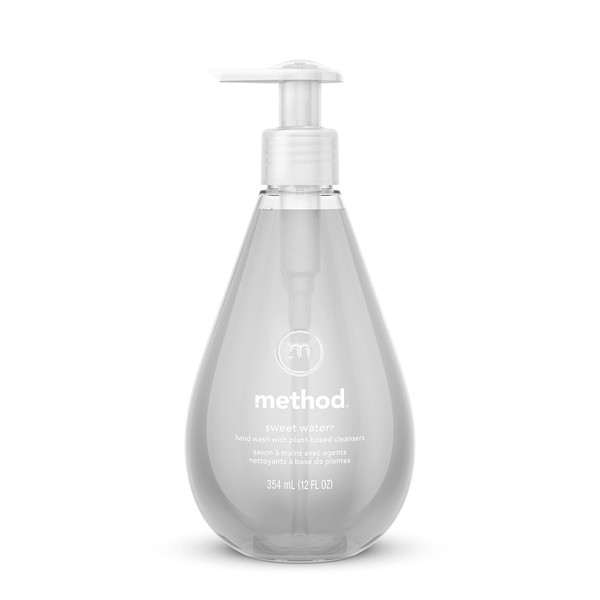 Method Gel Hand Soap, Sweet Water, Biodegradable Formula, 12 fl oz (Pack of 1)