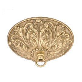 B&P Lamp® Fine, Die Cast Brass Canopy, 5 1/2" Dia., Polished & Lacq.