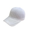 Jotml Women's Cap, Mesh, Lurex, Straw Hat, Plain, UV Protection,