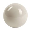 WHITE CUE BALL 1 7/8" STANDARD SIZE **