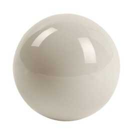 WHITE CUE BALL 1 7/8" STANDARD SIZE **