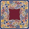 Painted Anti Slip Premium Smooth Movement Mahjong Tiles Mat Exquisite