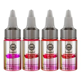 Kit Tintas Ouo Lunabel Microblading 4 Tonos Labios 7.5ml Color Lt00514