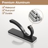 Adhesive Wall Hooks for Towels Coats - Stick On Hooks