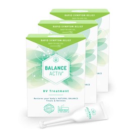 Balance Activ Balance Activ Gel, Bacterial Vaginosis Treatment for Women, Works Naturally to Rapidly Relieve Symptoms of Unpleasant Odour, Discomfort & Discharge Associated with BV, 3 Pack