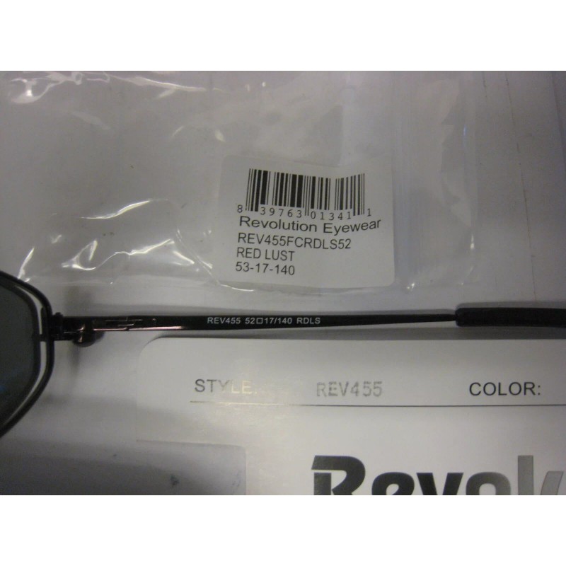 Revolution Eyewear NEW Revolution Eyeglass Frame W/ Magnet sun shade