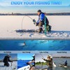 Geloo Portable Underwater Fishing Camera w/DVR, 7 inch HD IPS