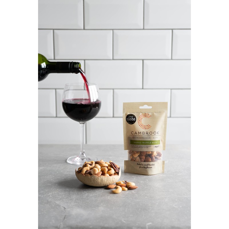 Cambrook Baked Truffle Nuts 80 g Bag - Premium Quality