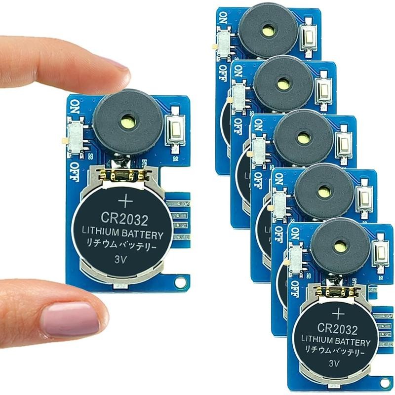 6 PCS Cricket Noise Maker Prank, Hidden Beeping for Months,