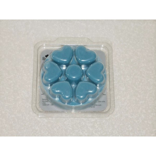 Partylite Sea Salt & Sage Scent Plus Heart Melts 6