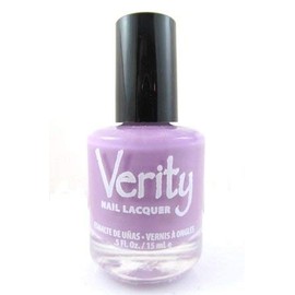 Verity Nail Lacquer, Elegant Purple F16