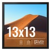 LaVie Home 13x13 Picture Frame for Wall Display, 13x13 Black