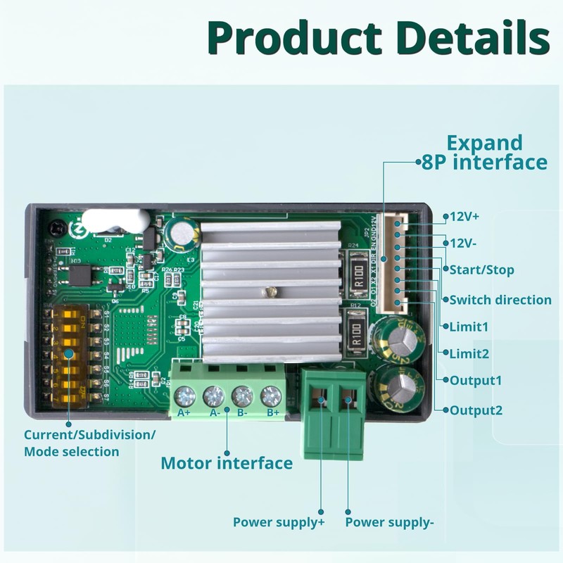 MAKERELE NEMA 17 NEMA 23 NEMA 34 Stepper Motor Driver
