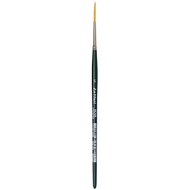 Da Vinci 1270 Series Lettering Brush, Synthetic Fiber, Green, 19.6 x 0.2 x 30 cm