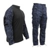Men's Tactical Airsoft Combat Uniform Set Combat Shirt & BDU