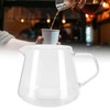 Transparent Cup High Borosilicate Glass Coffee Sharing Cup AntiScalding for