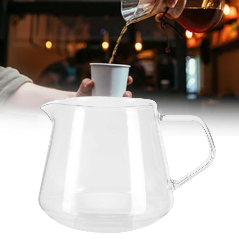 Transparent Cup High Borosilicate Glass Coffee Sharing Cup AntiScalding for
