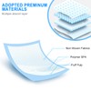 Zdolmy Baby Disposable Changing Pad, 20Pack Soft Waterproof Mat, Portable