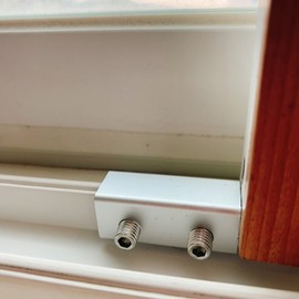 Dual Window & Door Safety Lock Stopper 3ea