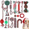 EXPAWLORER 15 Pack Christmas Dog Toys Bulk Set - Dog
