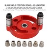 Self Centering Dowel Jig Single Hole Position Woodworking Doweling Jig