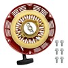 Quctaki Recoil Starter Assembly with Pull Cord Handle and Bolts