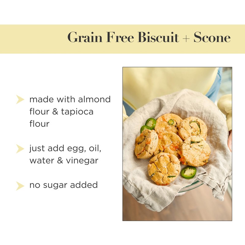 Stellar Eats Grain-Free Biscuit & Scone Baking Mix | Gluten-Free,