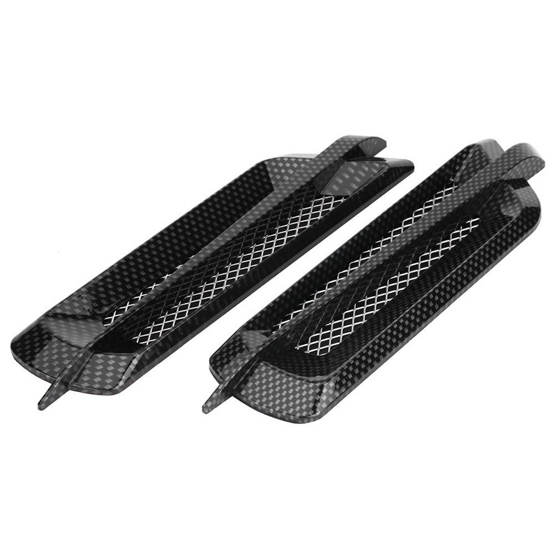 Klanata 2 Piece Car Side Vents, Air Flow Splash Guard