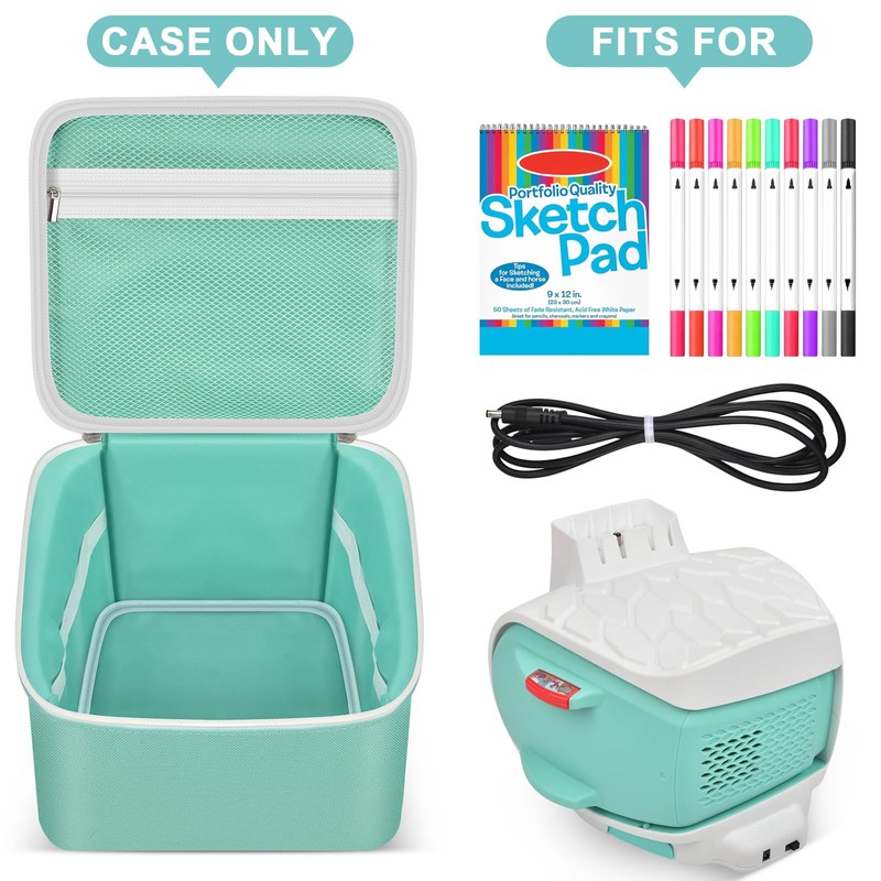 SAIKA Carrying Case for Flycatcher Smart Art Sketcher 2.0 Projector,