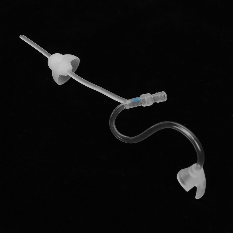 5pcs Sound Amplifier Tubes Single Layer Eartips Replacement Accessory Reduce