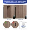 Polar Tangro 6 Inch Invisible Door Hinges (2 Pack), 3D
