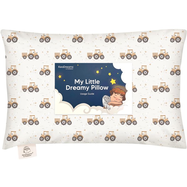 Toddler Pillow with Pillowcase - 13x18 My Little Dreamy Pillow,