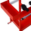 18-Inch Mobile Multi-Roll Masking Paper Machine with Storage Trays for