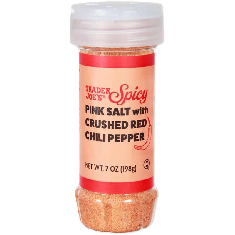 Trader Joe's Spicy Pink Salt with Crushed Red Chili Pepper