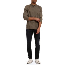 Mavi Zach - Jeans de pierna recta de tiro regular para hombre, Oscuro añil Williamsburg, 34W x 30L