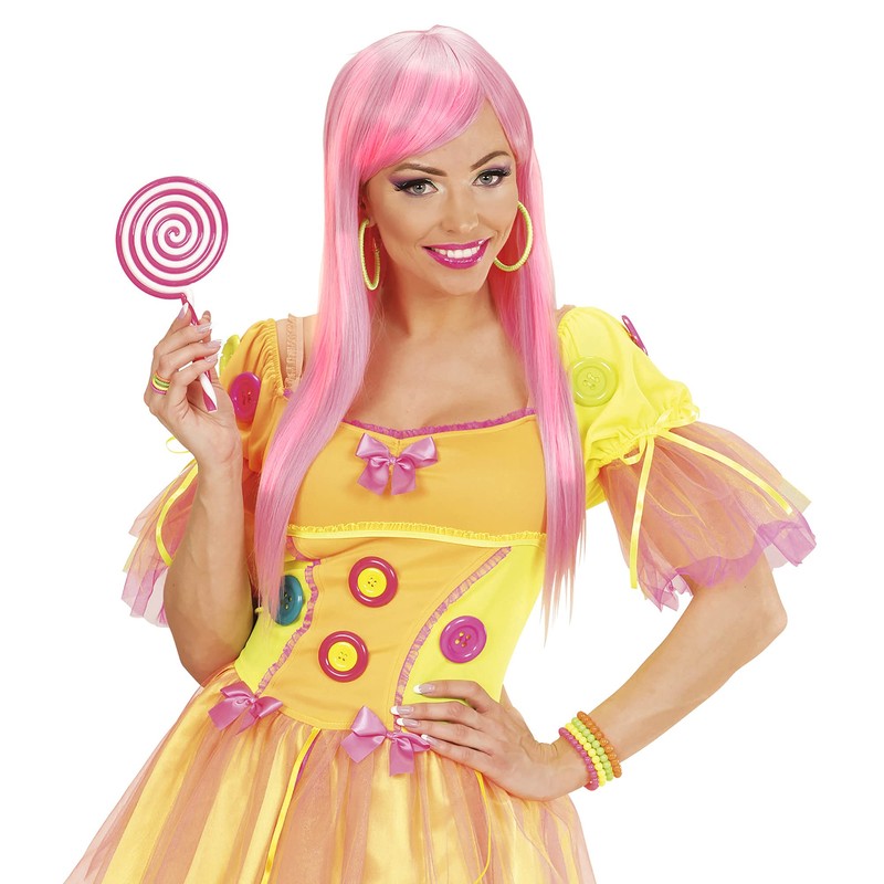 WIDMANN 03532 ? Neon Hoop Earrings