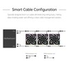 Geometric Future Squama 2503R Reverse Blade RGB PWM Fan -