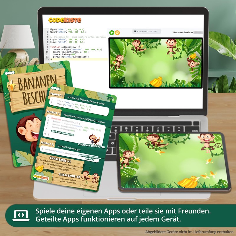 CodeKiste 6 - Programming For Children - Kingdom of Dinosaurs