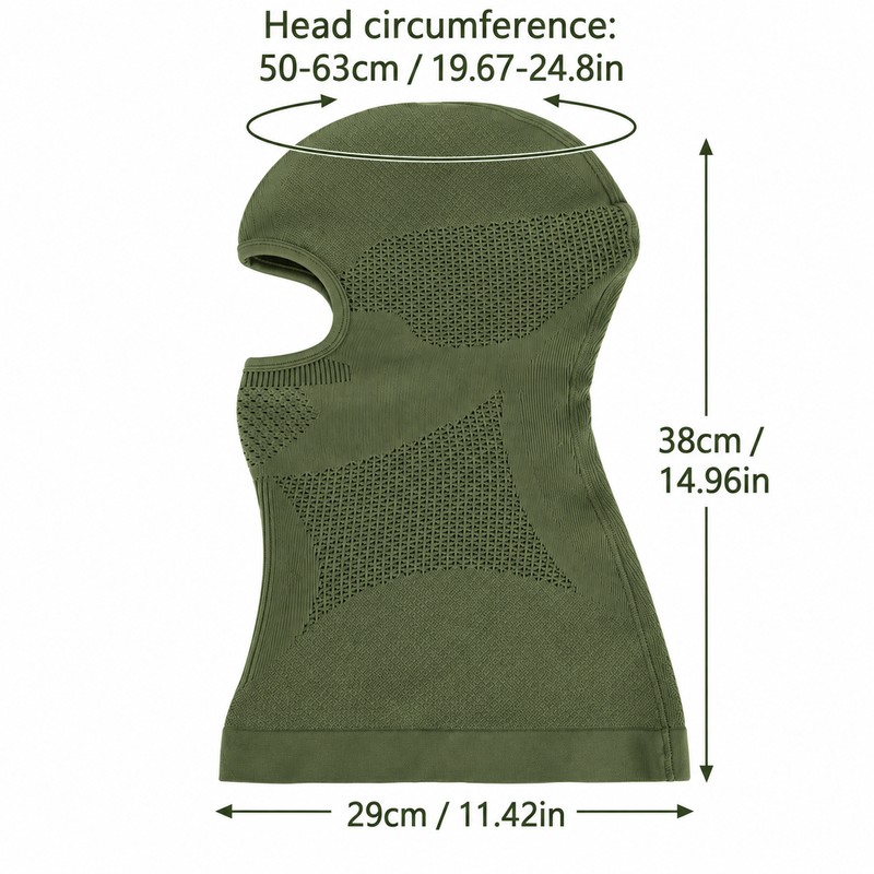 Winter Balaclava Hat for Cycling & Outdoor Sports – Elastic