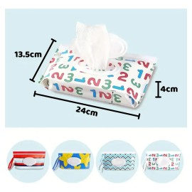 Bolsa Dispensador Toallitas Húmedas Portátil Para Bebés 6p F