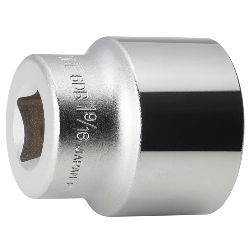 TONE Socket (12 Square) 6DB-50 Insertion Angle 19.0 mm (3/4")