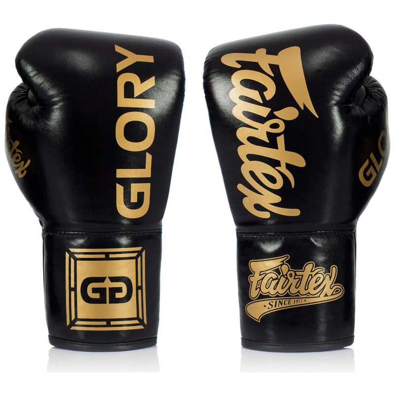Fairtex Glory Kickboxing Gloves - Limited Edition (Black BGLG1 -