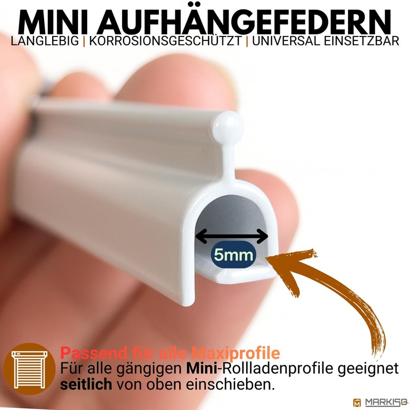 markiso | Roller shutter suspension spring locking spring steel spring