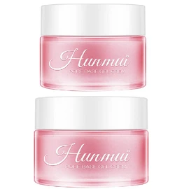 2PCS Hunmui Face Primer Pore Base Gel Cream Cover Pores Water Embellish Skin Silky Finish,Remove Oils Light Weight Primer Natural Make Up To Flawless Face Firming Moisturizers