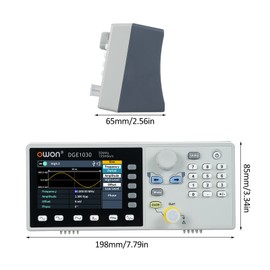 OWON DGE1030 30MHz 125MSa/s Arbitrary Waveform Generator Single Channel 1CH 3.6inch LCD Display Benchtop 14Bits Waveform Generator