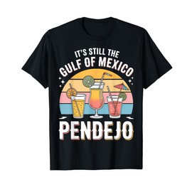 Pendejo Funny It's Still The Gulf of Mexico Beach Retro T-Shirt