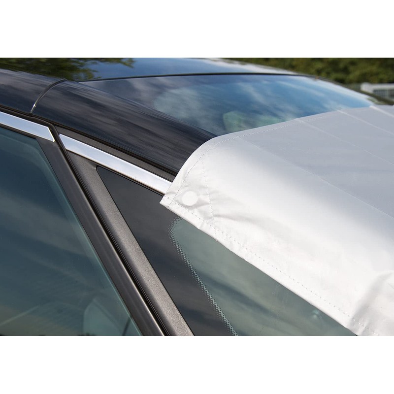 Lescars Set of 2 2 in 1 Universal Windscreen Covers